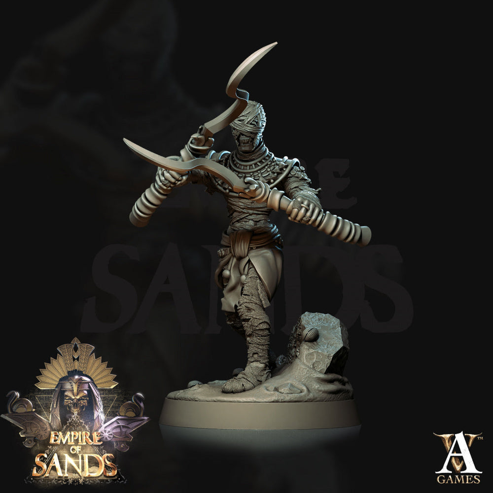 3D Printed Archvillain Games Mummies The Empire of Sands 28 32mm D&D (Online Only)