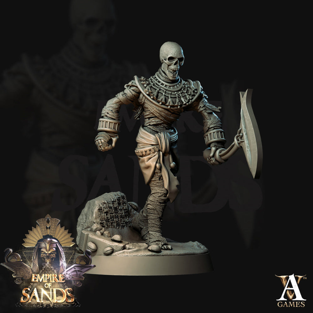 3D Printed Archvillain Games Mummies The Empire of Sands 28 32mm D&D (Online Only)