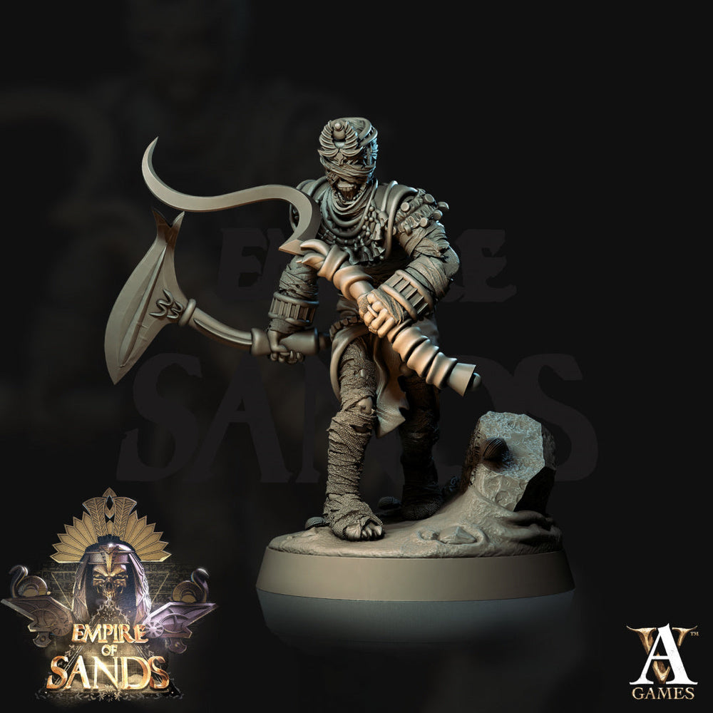 3D Printed Archvillain Games Mummies The Empire of Sands 28 32mm D&D (Online Only)
