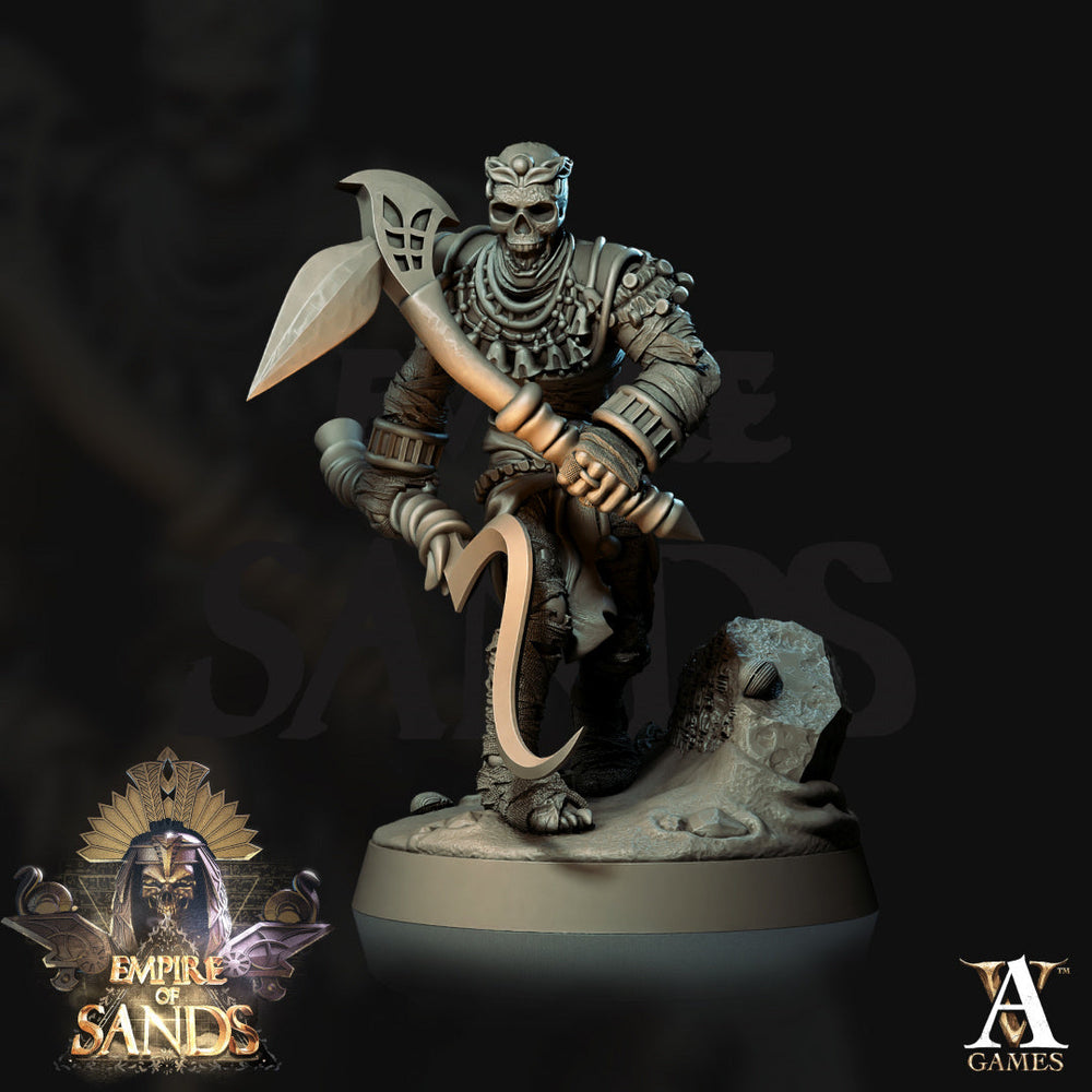3D Printed Archvillain Games Mummies The Empire of Sands 28 32mm D&D (Online Only)