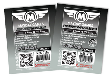 "Munchkin Dungeon" Compatible Sleeves Magnum Oversized (87x112mm) (ONLINE ORDER ONLY)