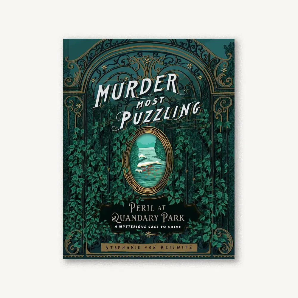 Murder Most Puzzling Peril at Quandary Park Activity Book Chronicle