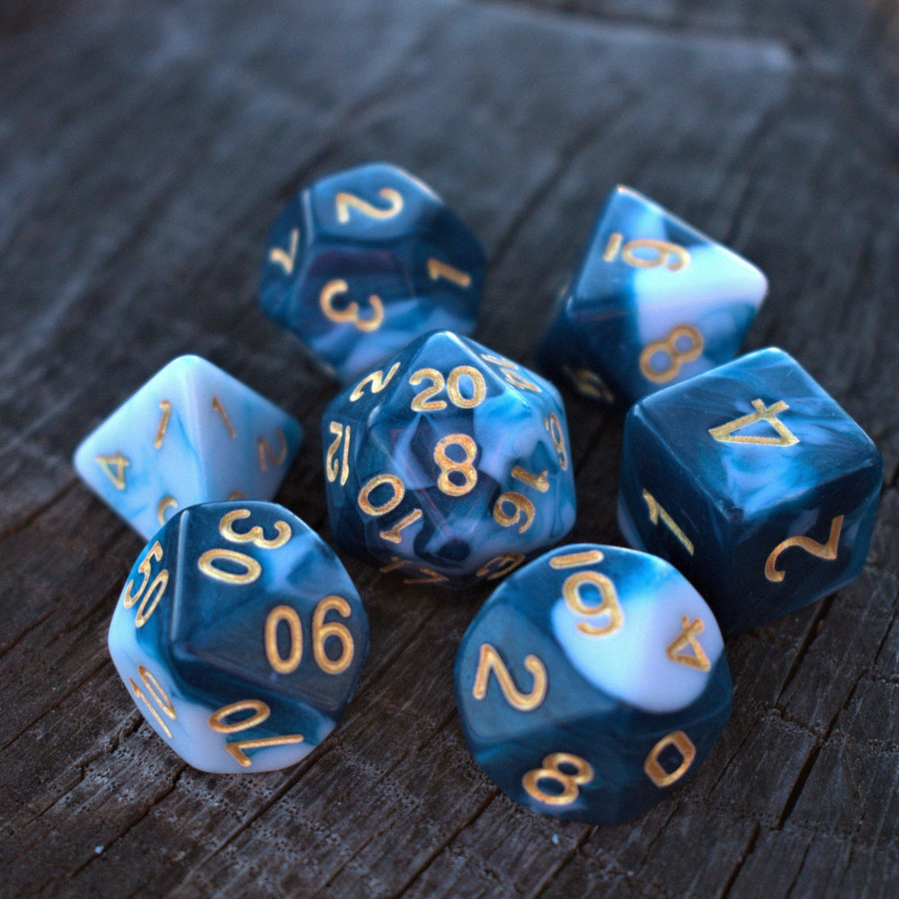 Pre-Order || Murky Waters Acrylic Dice Set