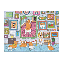 Museum of the Corgi 1000 Piece Jigsaw Puzzle Galison (ONLINE ORDER ONLY)