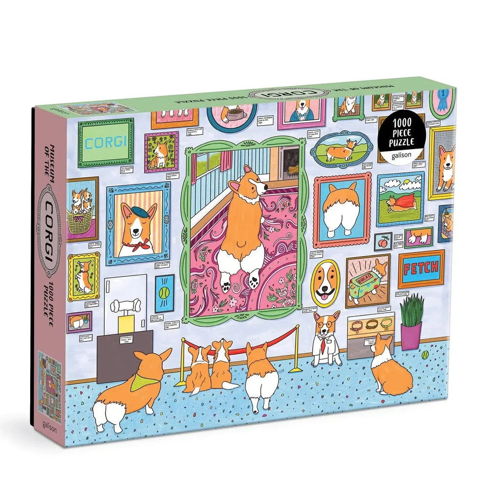 Museum of the Corgi 1000 Piece Jigsaw Puzzle Galison (ONLINE ORDER ONLY)