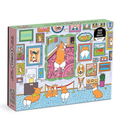 Museum of the Corgi 1000 Piece Jigsaw Puzzle Galison (ONLINE ORDER ONLY)