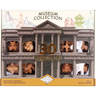 Museum Collection - 30 Wood and Metal Puzzles (ONLINE ORDER ONLY)