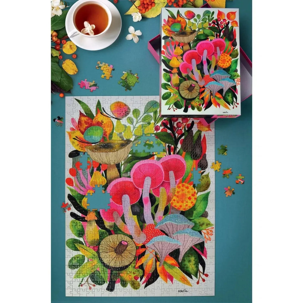 Mushroom Toomuchery 500 Piece Jigsaw Puzzle Fred (ONLINE ORDER ONLY)