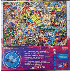 Musical Graffiti Street Murals 1000 Piece Jigsaw Puzzle Sure Lox (ONLINE ORDER ONLY)