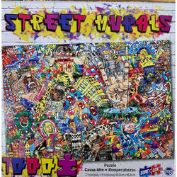 Musical Graffiti Street Murals 1000 Piece Jigsaw Puzzle Sure Lox (ONLINE ORDER ONLY)