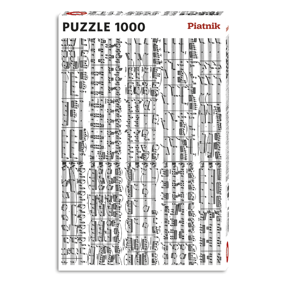 Musical Notes 1000 Piece Jigsaw Puzzle Piatnik (ONLINE ORDER ONLY)