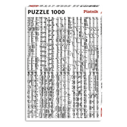 Musical Notes 1000 Piece Jigsaw Puzzle Piatnik (ONLINE ORDER ONLY)