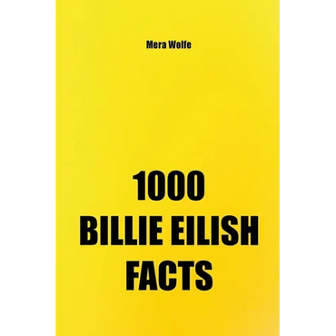 1000 Billie Eilish Facts - Paperback (ONLINE ORDER ONLY)