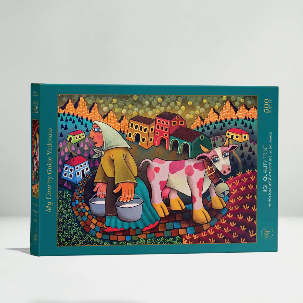 My Cow 500 Piece Premium Jigsaw Puzzle Art & Fable (ONLINE ORDER ONLY)