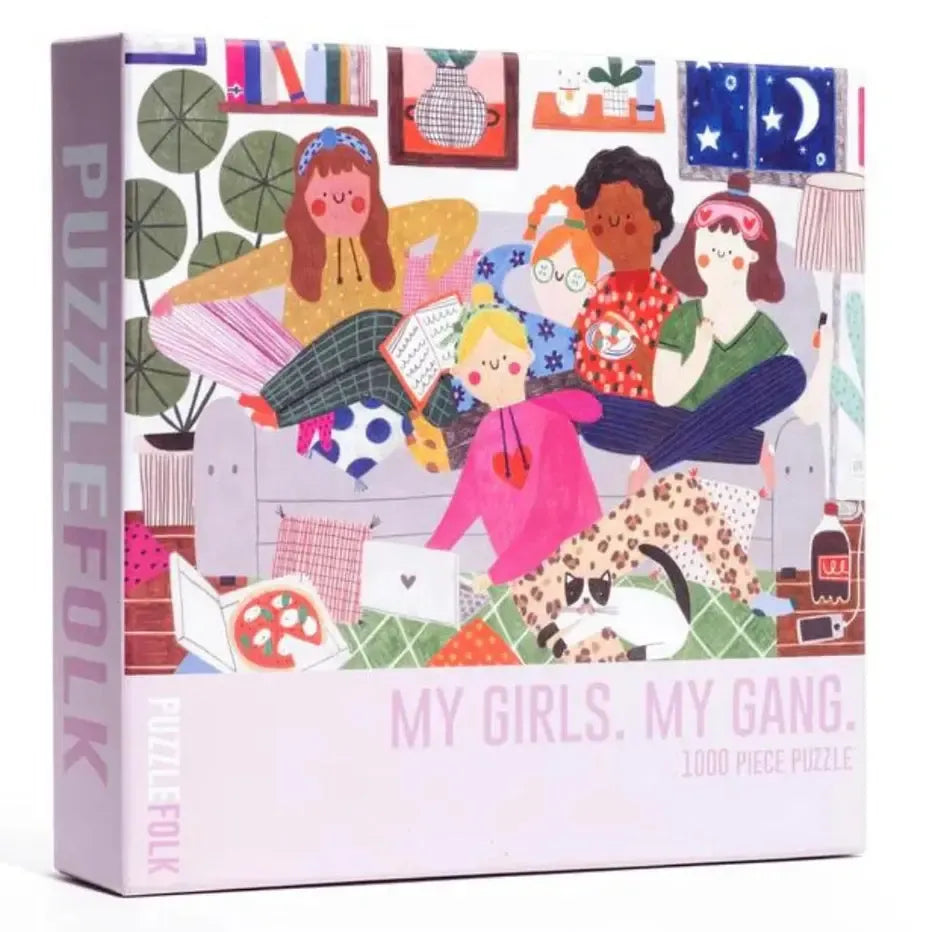 My Girls. My Gang. 1000 Piece Jigsaw Puzzle PuzzleFolk (ONLINE ORDER ONLY)