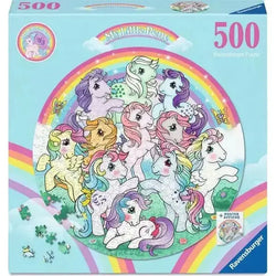 My Little Pony 500 Piece Round Jigsaw Puzzle Ravensburger