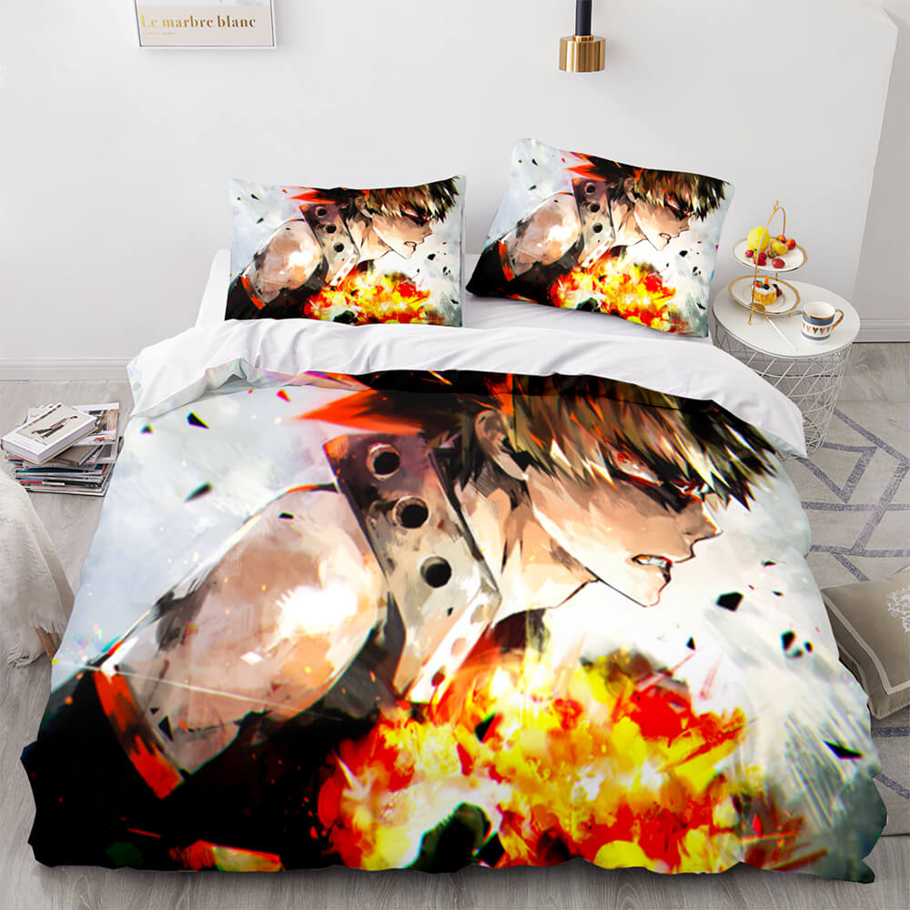 My Hero Academia 3 Piece Bedding Set Cosplay Quilt Cover (Online Order Only)