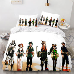 My Hero Academia 3 Piece Bedding Set Cosplay Quilt Cover (Online Order Only)