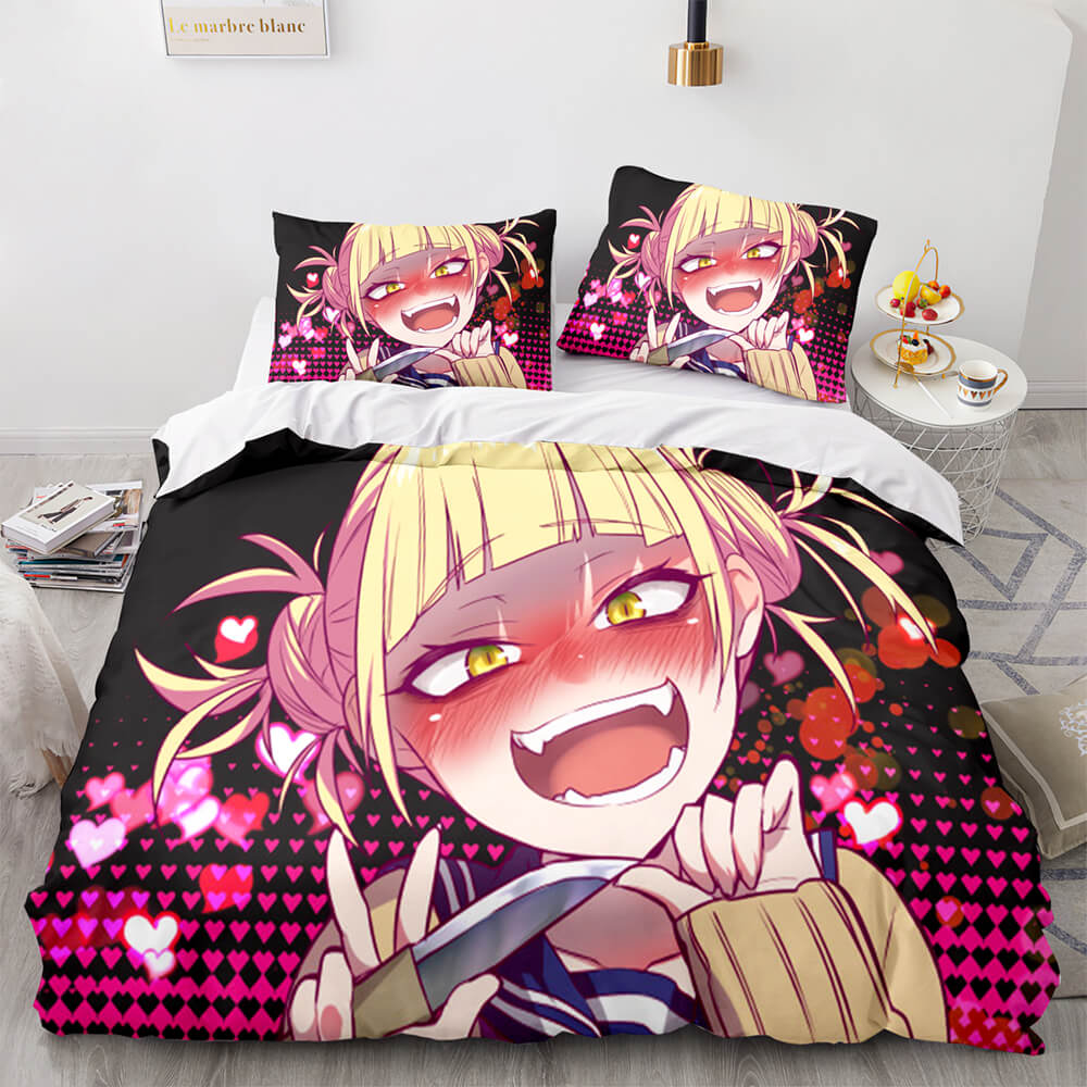 My Hero Academia 3 Piece Bedding Set Cosplay Quilt Cover (Online Order Only)
