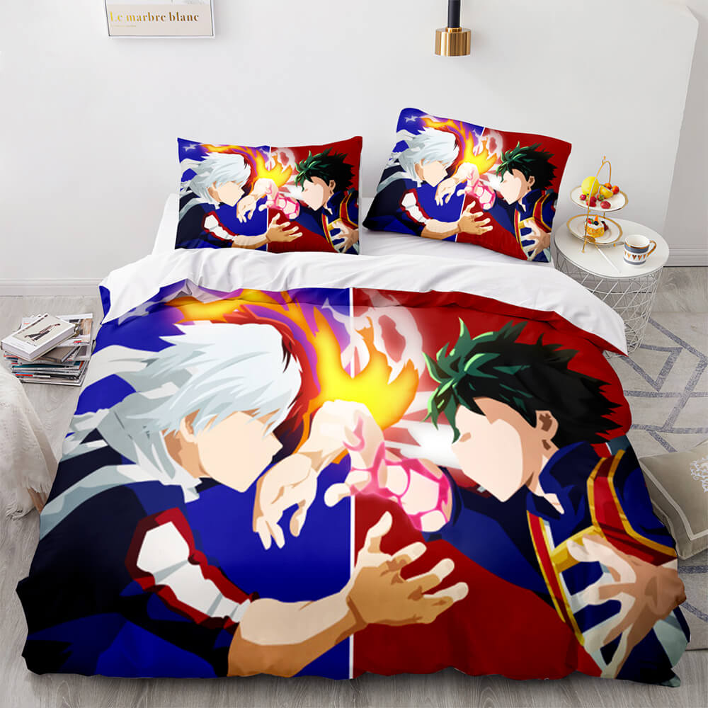 My Hero Academia 3 Piece Bedding Set Cosplay Quilt Cover (Online Order Only)