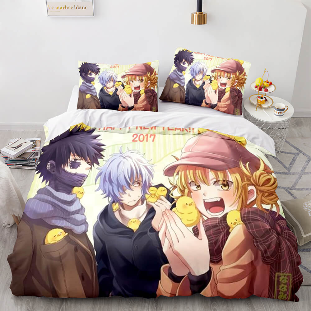 My Hero Academia 3 Piece Bedding Set Cosplay Quilt Cover (Online Order Only)