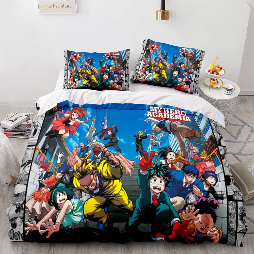 My Hero Academia Bedding Set Cosplay Quilt Covers Without Filler (Online Order Only)