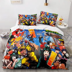 My Hero Academia Bedding Set Cosplay Quilt Covers Without Filler (Online Order Only)