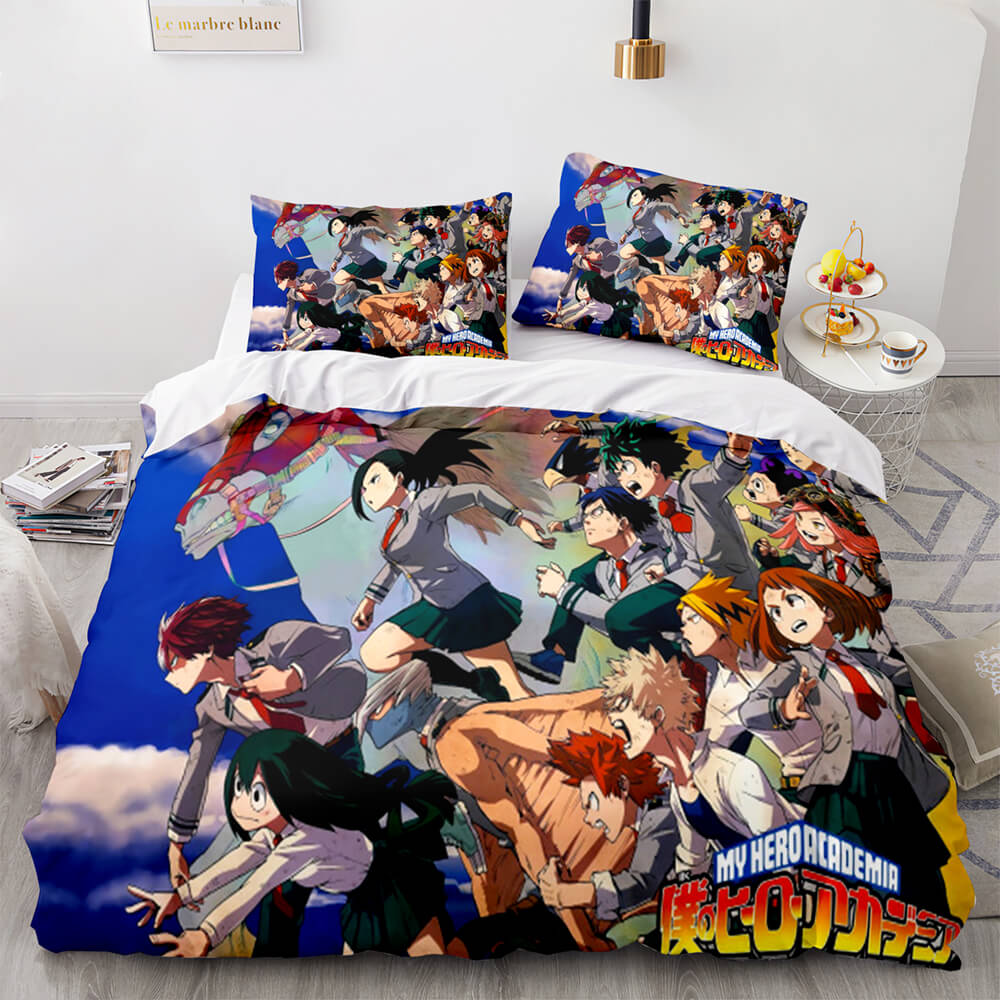 My Hero Academia Bedding Set Cosplay Quilt Covers Without Filler (Online Order Only)