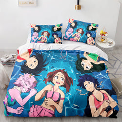 My Hero Academia Bedding Set Cosplay Quilt Covers Without Filler (Online Order Only)