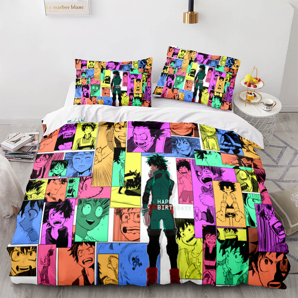 My Hero Academia Bedding Set Quilt Cover Without Filler (Online Order Only)