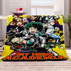 My Hero Academia Blanket Flannel Throw Room Decoration (Online Order Only)