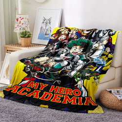 My Hero Academia Blanket Flannel Throw Room Decoration (Online Order Only)