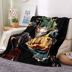 My Hero Academia Blanket Flannel Throw Room Decoration (Online Order Only)