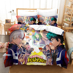 My Hero Academia Cosplay Bedding Set Quilt Cover (Online Order Only)