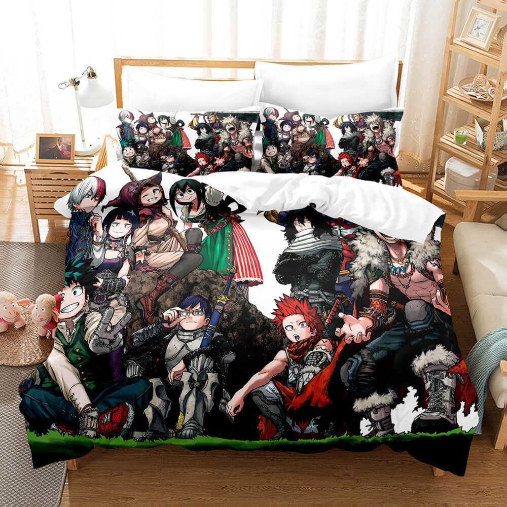 My Hero Academia Cosplay Bedding Set Quilt Cover (Online Order Only)