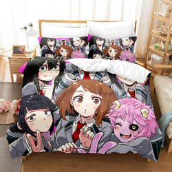 Anime My Hero Academia Cosplay Bedding Set Quilt Cover Without Filler (Online Order Only)