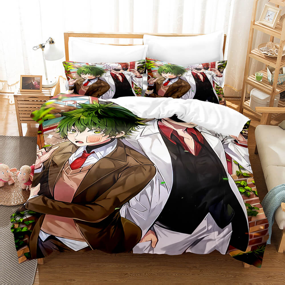 Anime My Hero Academia Cosplay Bedding Set Quilt Cover Without Filler (Online Order Only)