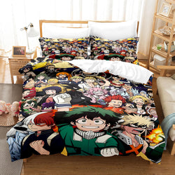 Anime My Hero Academia Cosplay Bedding Set Quilt Cover Without Filler (Online Order Only)