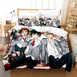 Anime My Hero Academia Cosplay Bedding Set Quilt Cover Without Filler (Online Order Only)