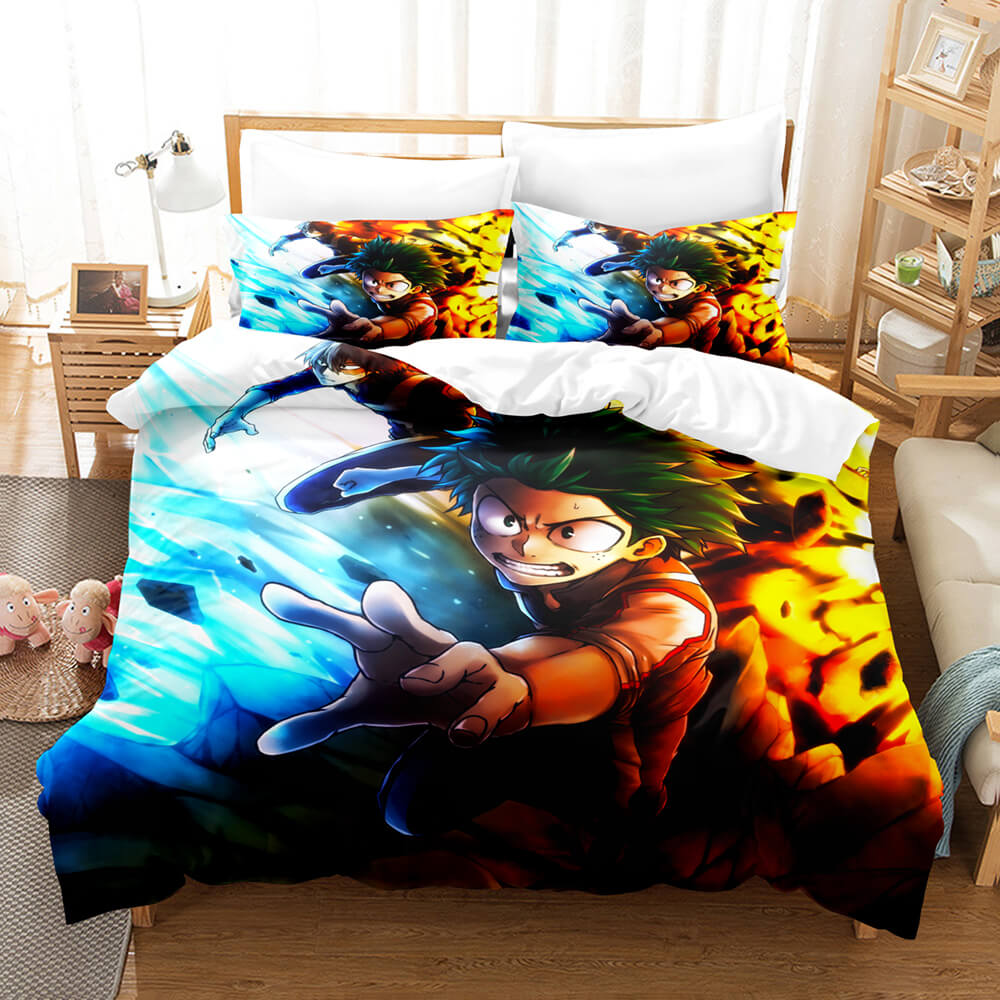 My Hero Academia Cosplay Bedding Set Quilt Cover (Online Order Only)