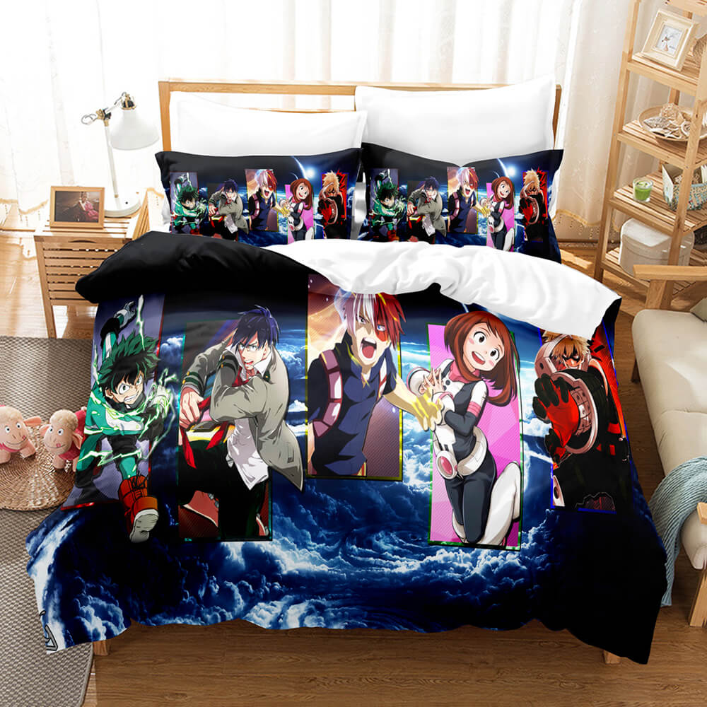 My Hero Academia Cosplay Bedding Set Quilt Cover (Online Order Only)