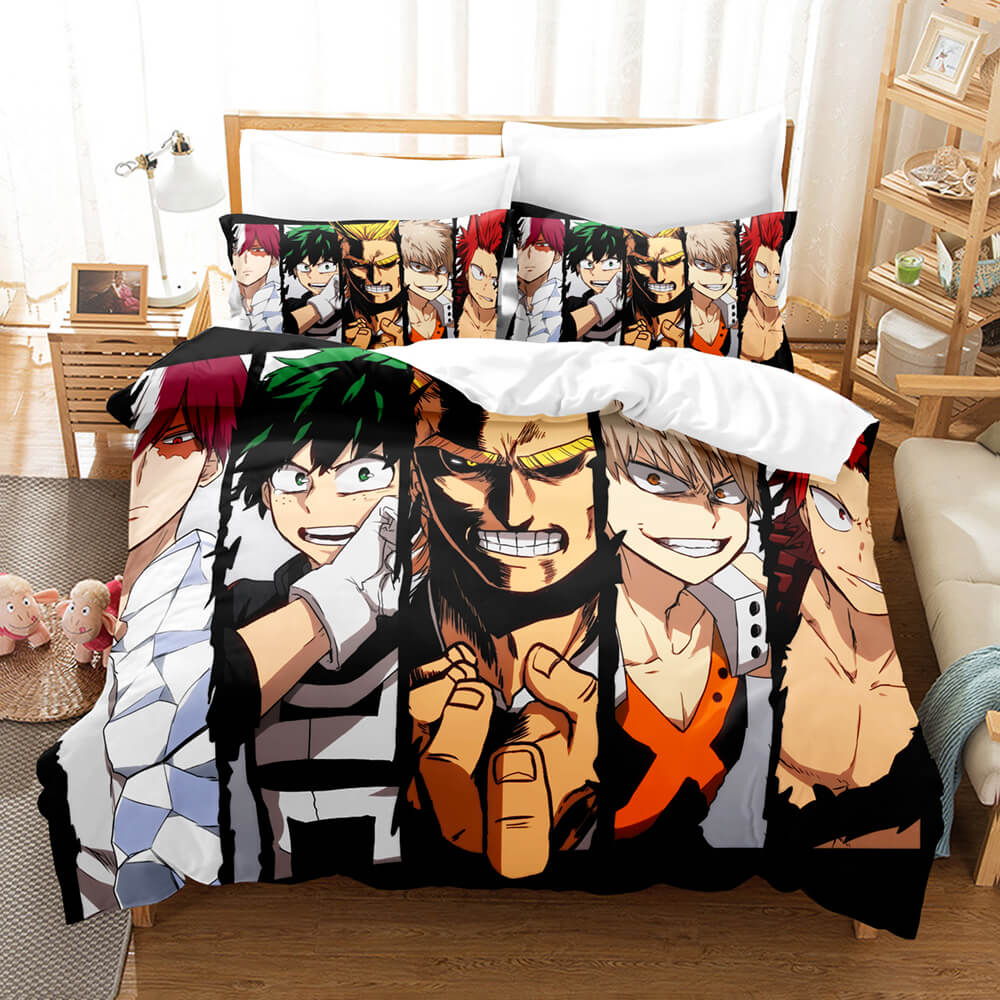 My Hero Academia Cosplay Bedding Set Quilt Cover (Online Order Only)