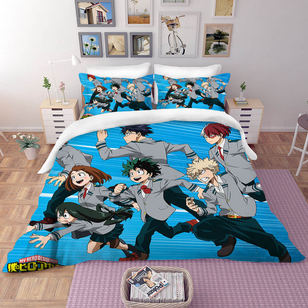 My Hero Academia Pattern Bedding Set Kids Quilt Covers (Online Order Only)
