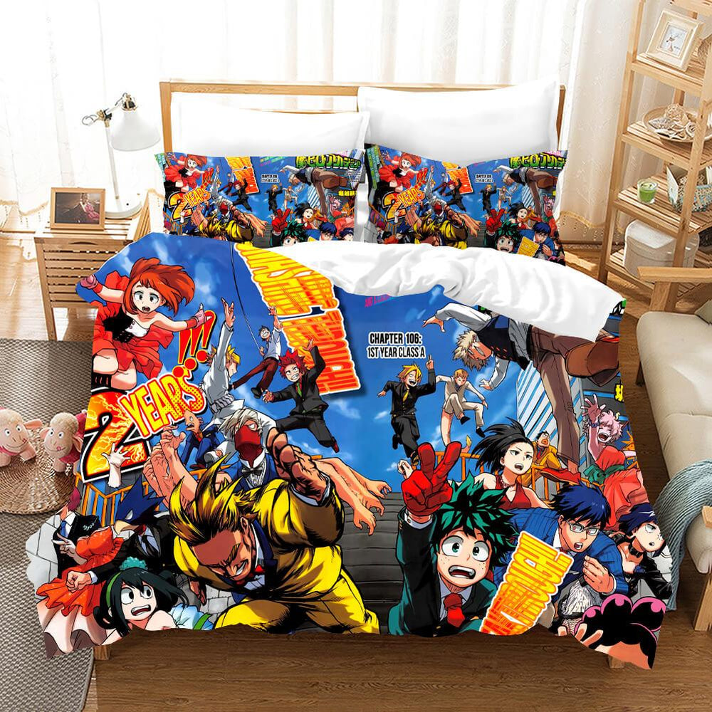 My Hero Academia Bedding Set Duvet Covers (Online Order Only)
