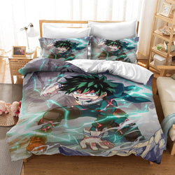 My Hero Academia Midoriya Izuku Bedding Sets Pattern Quilt Cover Without Filler (Online Order Only)