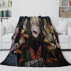 My Hero Academia You're Next Blanket Flannel Throw Room Decoration (Online Order Only)