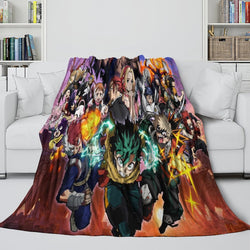 My Hero Academia You're Next Blanket Flannel Throw Room Decoration (Online Order Only)