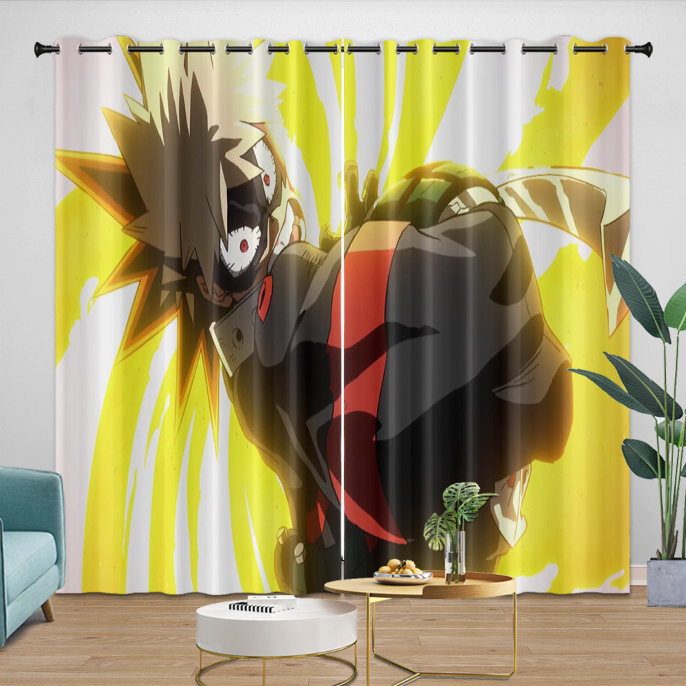 My Hero Academia You're Next Curtains Blackout Window Drapes Room Decoration (Online Order Only)
