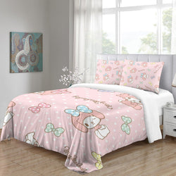 My Melody Bedding Set Quilt Duvet Cover Without Filler (Online Order Only)