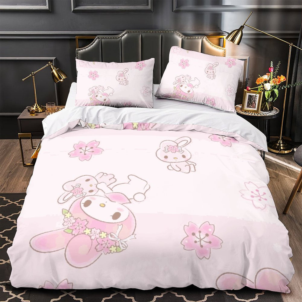My Melody Bedding Set Quilt Duvet Cover Without Filler (Online Order Only)